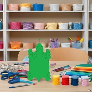 Miniatura 5 de Recortes grandes de espuma creativa de un solo color Turtle