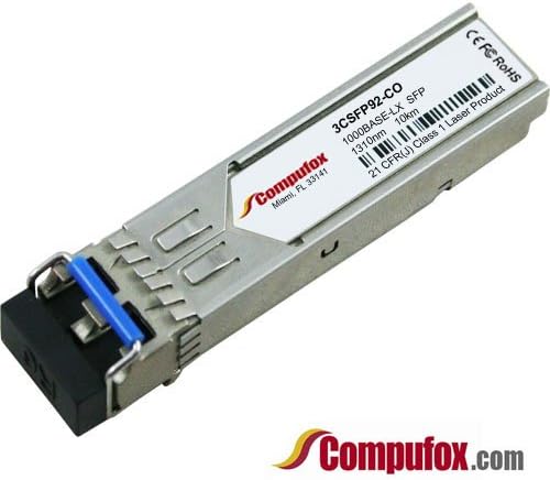 3CSFP92-3Com Compatible 1000BASE-LX 1310nm, SM, 10km, Dual LC, SFP