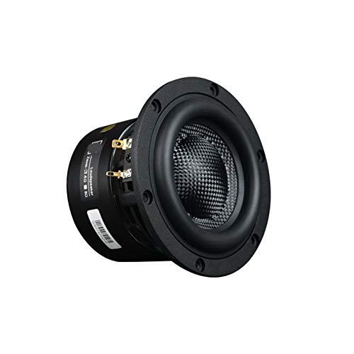 1 PZ 4 pollici Woofer Altoparlante Unità 40-80W Home HiFi Subwoofer Mini Poratble Computer PC Speaker Fai da te Audio auto per la casa Soundbar System (Taglia : 4 Ohm)
