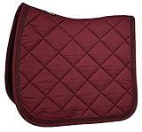 Dressur Schabracke TIM´S Dressurschabracke Bordeaux-schwarz-Bordeaux-schwarz