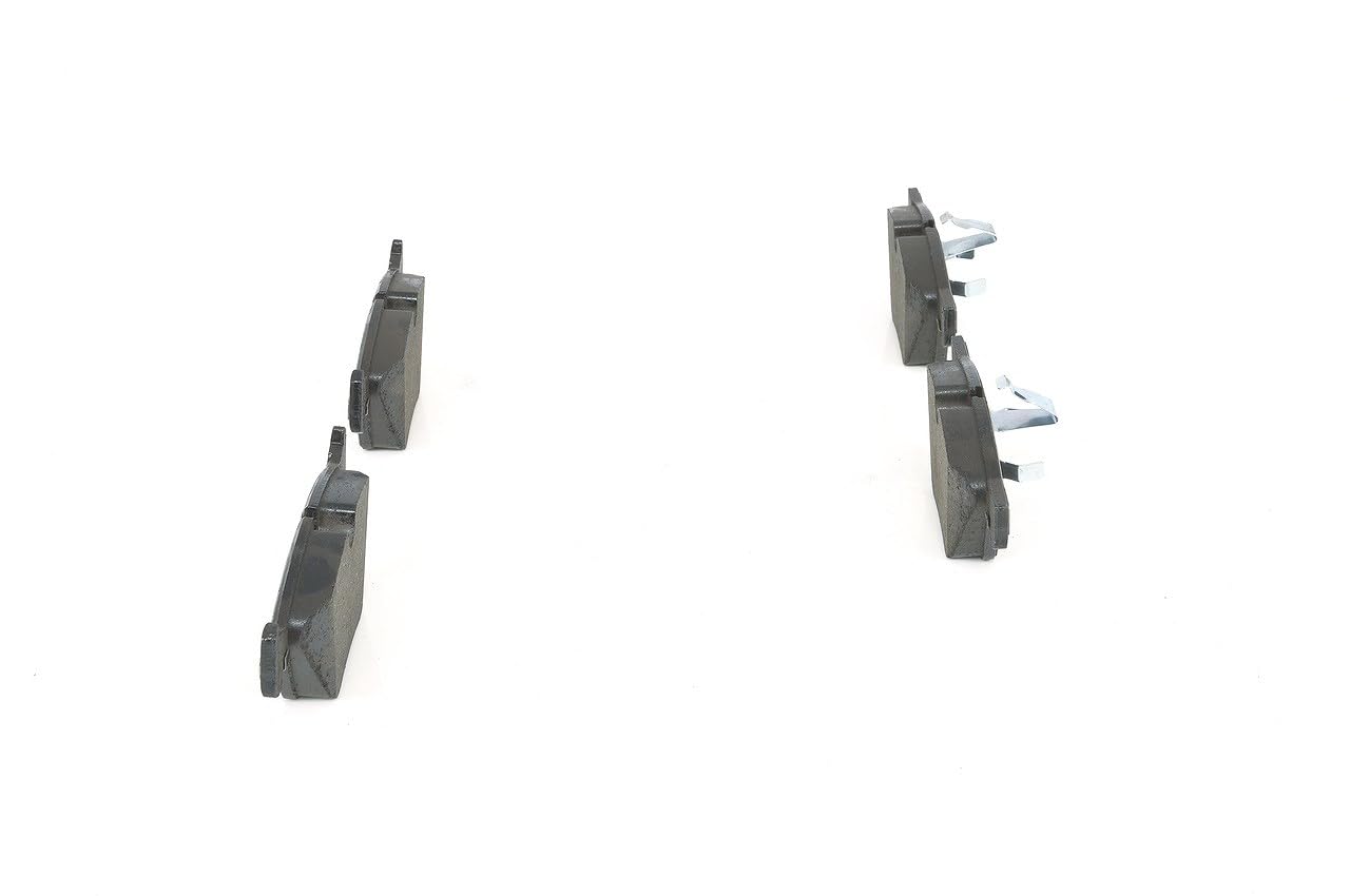 Bosch BP1700 - Pastiglie Freni Auto, Delantero - Calidad Bosch - Reducción de Ruido y Polvo - Certificación ECE-R90 - Sin Cobre - 1 Juego de 4 Pastillas