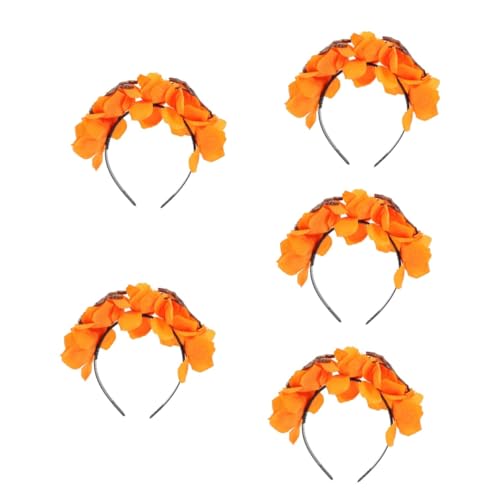 Bandeau Halloween avec roses et griffes Healeved, lot de 5 serre-têtes pour cosplay