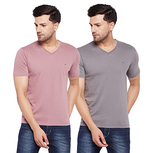 Image of Orewa Men Men's Solid Regular Fit T-Shirt