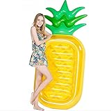 cama inflable para agua 🍍Hamaca de Agua Multipropósito -- Diseño multifuncional, las dimensiones del flotante de piscina inflable son de 188 x 79 cm(tamaño inflado). Se puede utilizar como flotadores de piscina reclinables, sillones de agua, sillas de ejercicios, flotadores o hamacas de agua. Perfecto para piscina, playa, océano, lago, río, al aire libre, fiestas y diversos lugares de entretenimiento acuático.