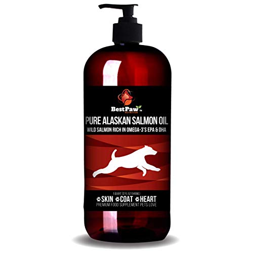 Best Paw Nutrition Pure Alaskan Salmon Oil for Dogs, Cats & Ferrets