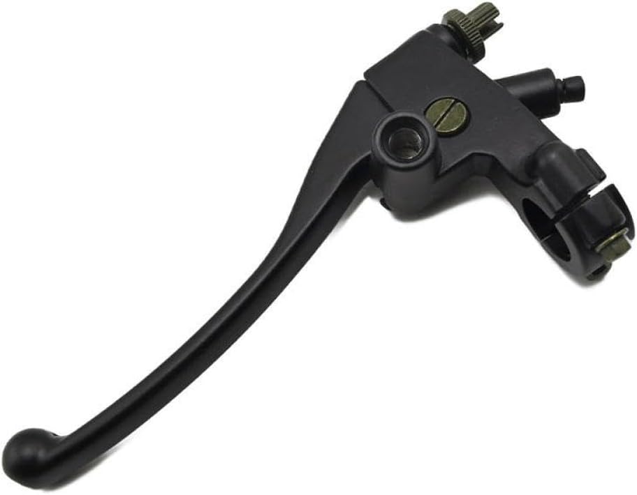 Universal Fit Motorcycle Parts Front Left Brake Clutch Lever with Lens Holder Master Cylinder Compatible with CB400 CB-1 Hornet 250 CB600 VFR400 Aftermarket Replacement