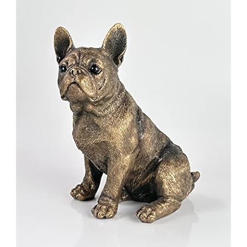 Leonardo French Bulldog Bronzed Ornament Figurine Cover