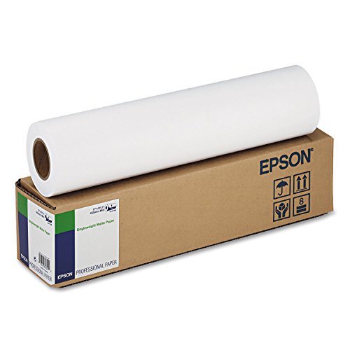 Epson S041746 Singleweight Matte Paper (17in x 131ft Roll),White