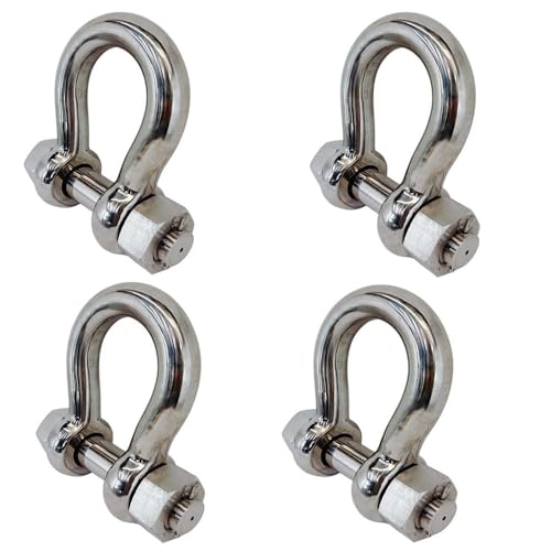 Prolinemax 4 Pcs Marine Stainless Steel T316 7/16