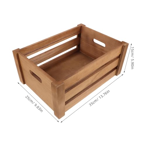 Estuche rectangular grande ERINGOGO de madera fina para LPs 3