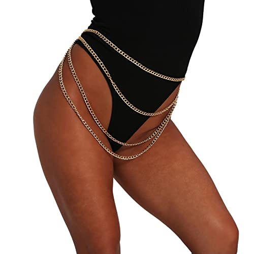 HGFDSA Chaîne De Corps Multicouche à Gland Créatif Simple Cover