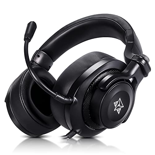 Headset gamer fone de ouvido com microfone Adamantiun Heimdall V1 pc ps4 ps5 celular Xbox One series
