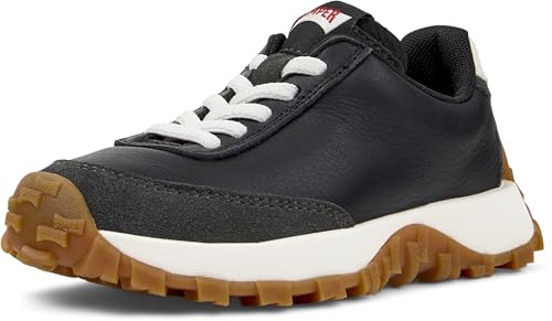 Camper Kids Sneaker, Black, 11 US Unisex Little Kid