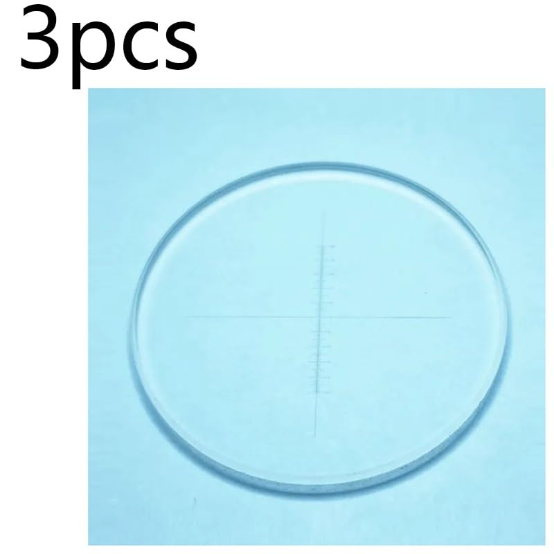 Microscope 3pcs Microscope Eyepiece Reticle Optical 22mm Measuring for Microscopio Micrometer Graticules