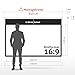 ESMART Economy EXR Rollo-Leinwand 217 cm Bild 200 x 113 cm (90") | Format 16:9 | Heimkino Beamer Projektionsleinwand Rollo Leinwand LCD LED