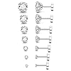 Fansilver-20G-Hypoallergenic-Flat-Back-Earrings-for-Women-Men-Silver-14K-Gold-Stainless-Steel-Stud-Earrings-Brithstone-Cubic-Zirconia-Studs-Surgical-Steel-Cartilage-Earrings-for-Sensitive-Ears Fansilver 20G Hypoallergenic Flat Back Earrings for Women Men Silver 14K Gold Stainless Steel Stud Earrings Brithstone Cubic Zirconia Studs Surgical Steel Cartilage Earrings for Sensitive Ears
