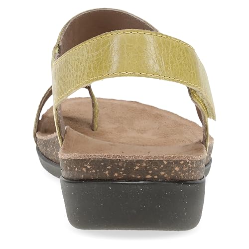 Image of Dansko Reece Sandal for Women - Memory Foam and Cork Footbed for Comfort and Arch Support - Lightweight Rubber Outsole for Long-Lasting Wear with Hook & Loop Strap