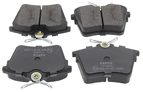 Mapco 6756 - Kit Pastiglie Freno, Freno a Disco