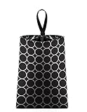 Auto Trash (Rings - Black and White) by The Mod Mobile - car Trash Bag Litter Bag Garbage can for Your Automobile