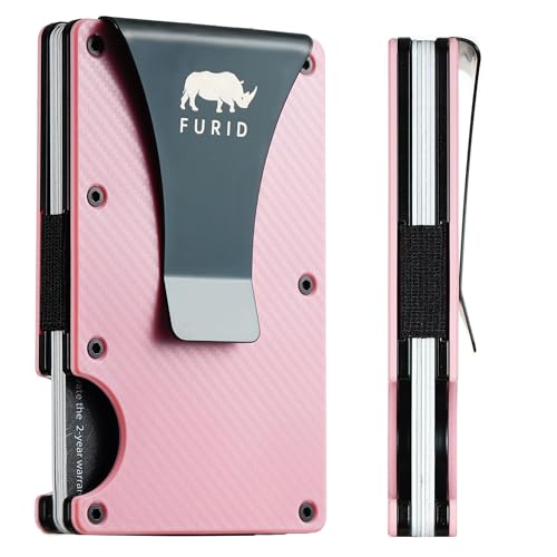 Small Wallet Women Card Holder: Thin Slim Wallet for Women - Minimalist Credit Card Wallet - RFID Metal Wallet