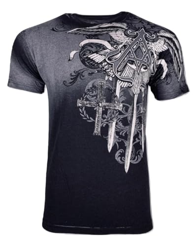 Archaic by Affliction Men's T-Shirt Daventry Crewneck