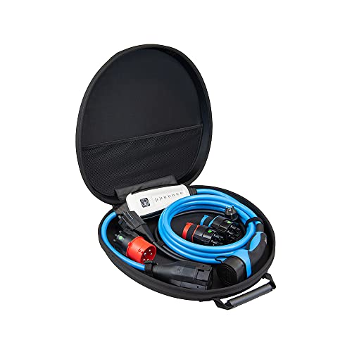 NRGkick 12601061 32 A 5 m GSM/GPS/SIM, zestaw optymalnie mobilnych ładowarek, niebieski