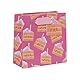 Glick Kleine Geschenktüte Cakey Pink - Luxuriöse recycelbare Tasche für besondere Geschenke - 14 x 14 x 6 cm - Hochwertiges Papier - Ideal für Geburtstage & Feiern