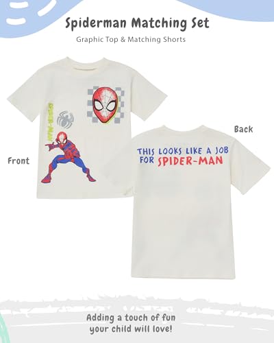 Image of Marvel Boys' T-shirt and Shorts Set