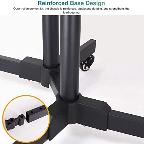 Soporte móvil para TV de piso, ajustable para 32-75 pulgadas miniatura 6