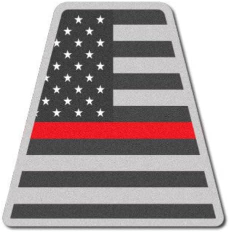 Kramer Reflective Tactical USA Flag Thin Red Line Helmet Tetrahedron TET 2 inch (8)