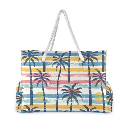 Image of senya Large Beach Bags Totes Swim Canvas Tote Shoulder Bag Water Resistant Bags for Gym Travel Daily
