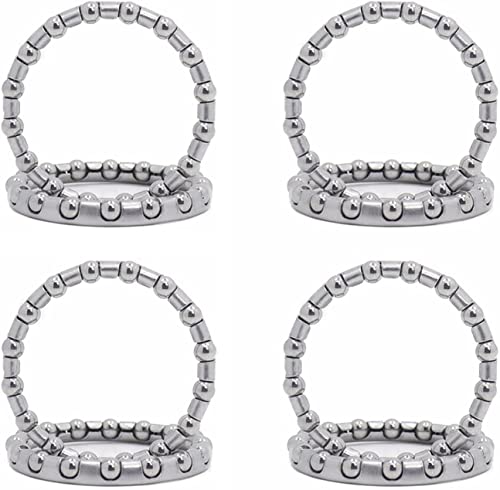Roulements à billes en cage OD 37 mm pour moyeu de vélo arrière acier 8 pcs