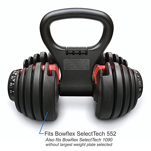 Kettle Gryp - The Original - As Seen On Shark Tank! Converts Your Dumbbells Into Kettlebells - Made In The Usa - Dumbbell Grip Handle #TOP5