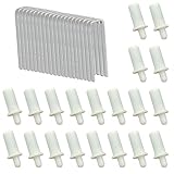 20 Pcs Plantation Shutter Louver Repair Pins Spring Loaded Wood Shutters Replacement Repair Pins Blinds Louver Repair Hardware Parts Suitable for All Kinds of Wooden Shutters with Movable Blades