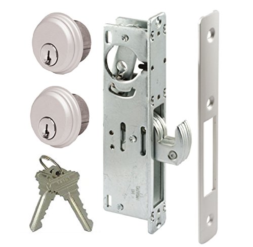 Pacific Doorware Haak Deadbolt Insteekpoort Lock voor schuifpoorten en staal of aluminium Storefront deuren
