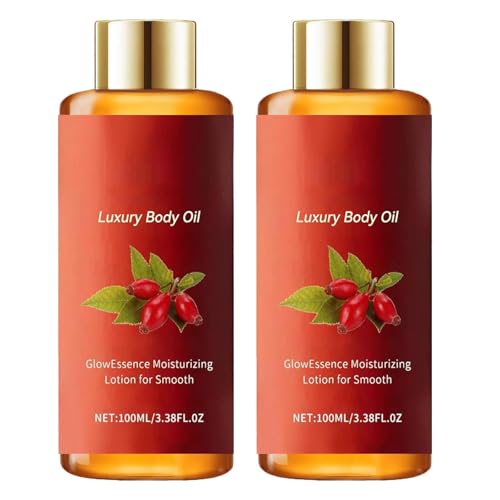 Glow Essence Magic Luxury Body Oil, Magisches straffendes Körperöl, 100ml straffende Körperlotion für Frauen, mildert effektiv Feine Linien (2)