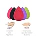 Makeup Sponge,Beauty Sponge blender set and Cosmetics Foundation Blending Sponges-For Powder,Cream or Liquid Application Multi-color(5PCS) (002)