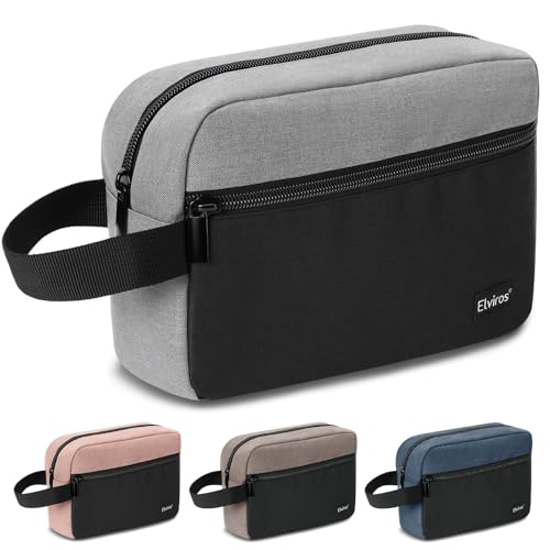 Elviros Travel Toiletry Bag Hanging Toiletries Dopp Kit