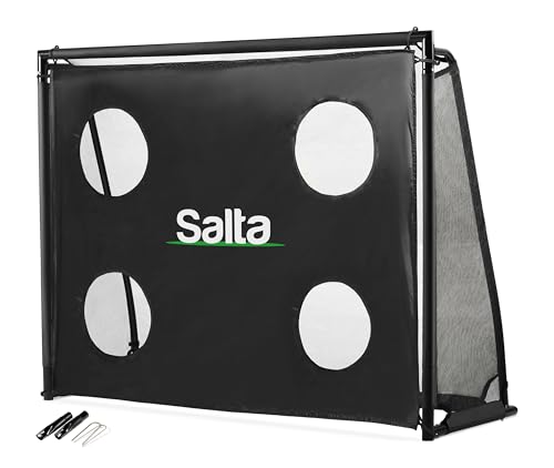 Salta Legend - Fußballtor - Inklusive Torwand - Schwarz - 220 x 170 cm (220 x 170 cm)