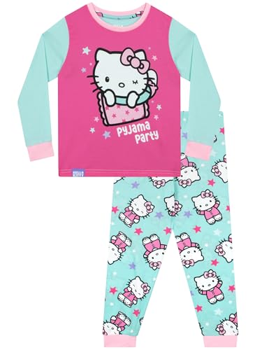 Hello Kitty Schlafanzug | Pyjama Mädchen | Schlafanzüge Für Mädchen |...