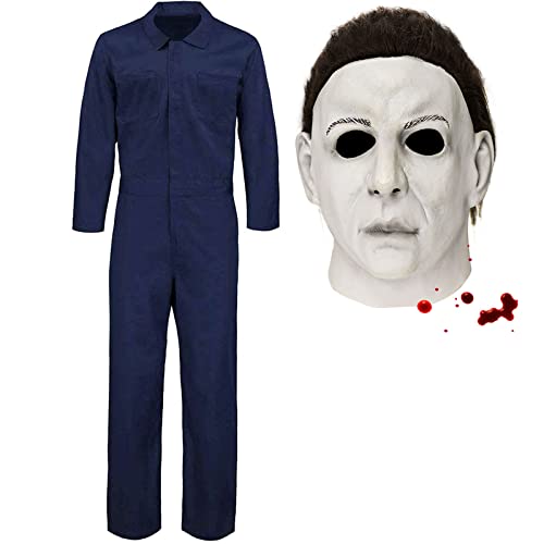 Buy Halloween Michael Myers Costume y Killer Cosplay Jumpsuits Creepy