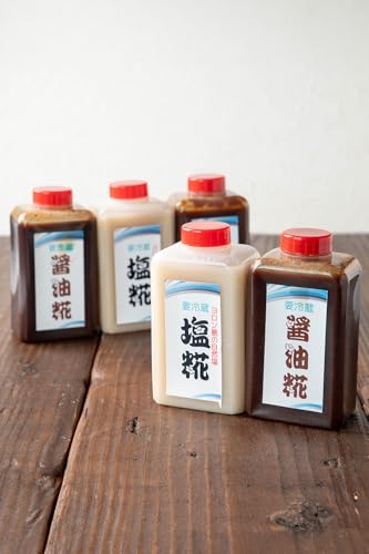 社会福祉法人 ルピナス会 コク出し発酵調味料!万能タレ[塩麹・醤油麹] (計5本・塩麹360ml×2本/醤油麹360ml×3本) [入金確認後、1ヶ月以内に発送予定]