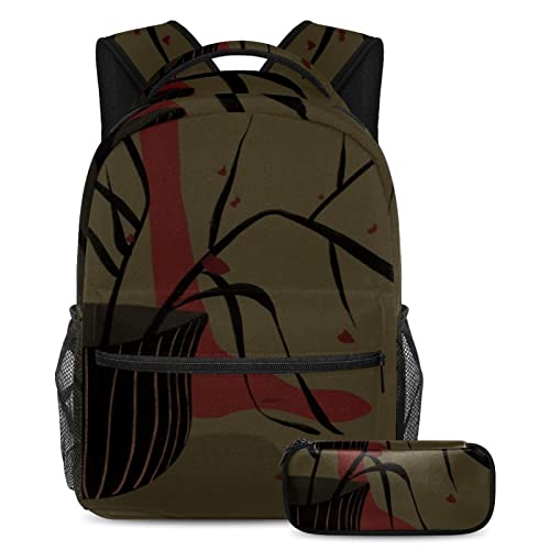 Sac à dos enfant grand volume avec trousse cartable scolaire ado voyage multicolore