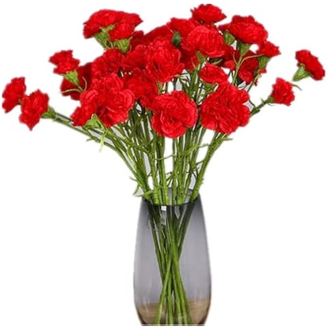 Corkwaw 40 Heads Artificial Carnations Cover