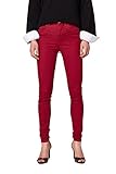 Skinny ESPRIT Damen 018EE1B001 Hose, 615/CHERRY RED, 34/32
