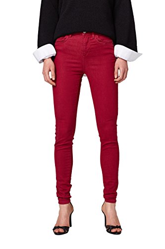 Preisvergleich Produktbild ESPRIT Damen 018EE1B001 Hose, 615 Cherry RED, 34 / 32