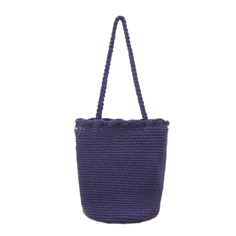 Borsa A Tracolla di Paglia,Borsa Paglia Senneous Single Borsa a Mano a Mano a Maglia a Mano a Mano COT Ruster Holiday Beach Bank Casual Bag(Blue)