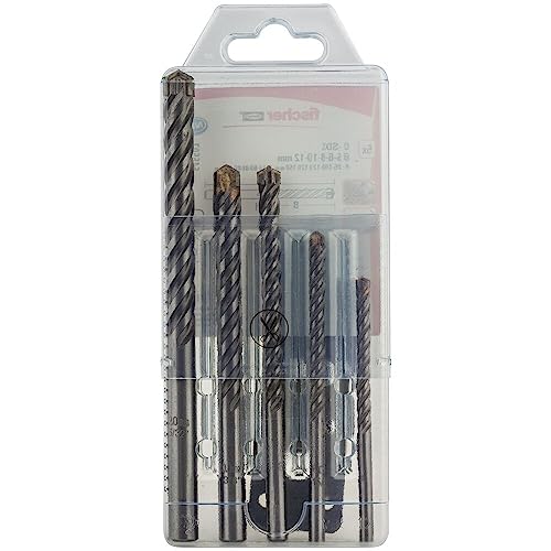 fischer Set 5 forets 4-12mm 4T Multi Mat D-SDX robustesse longue duree - 3