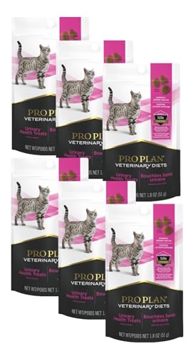 Urinary Health Crunchy Cat Treats 1.8 oz Bag (Pack of 6)
