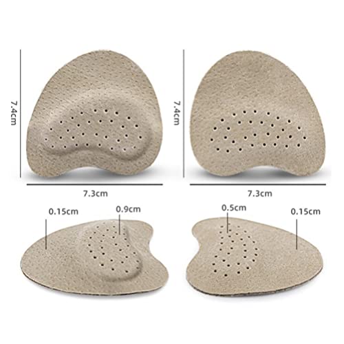 4 pares de almohadillas adhesivas para zapatos de mujer miniatura 2